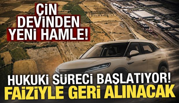 Manisa yatırımından &ccedil;ekilen BYD'ye verilen teşvikler faiziyle geri alınacak