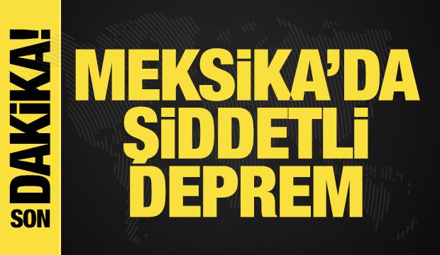 Meksika&rsquo;da 7,3 b&uuml;y&uuml;kl&uuml;ğ&uuml;nde deprem