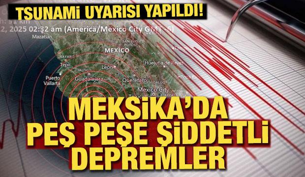 Meksika&rsquo;da 7,3 b&uuml;y&uuml;kl&uuml;ğ&uuml;nde deprem
