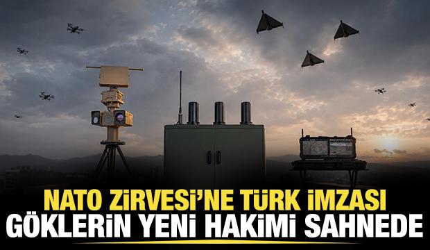 Milli dron karşı tedbir sistemleri NATO Zirvesi'nde başarıyla g&ouml;rev yaptı