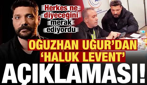 Oğuzhan Uğur'dan Haluk Levent a&ccedil;ıklaması: T&uuml;m yardımları...