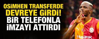 Osimhen transfere el attı! Bir telefonla imzayı attırdı
