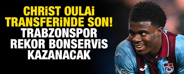 Oulai transferinde son! Trabzonspor rekor bonservis kazanacak