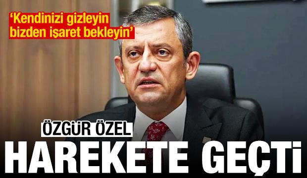 &Ouml;zg&uuml;r &Ouml;zel harekete ge&ccedil;ti: Kendinizi gizleyin, bizden işaret bekleyin