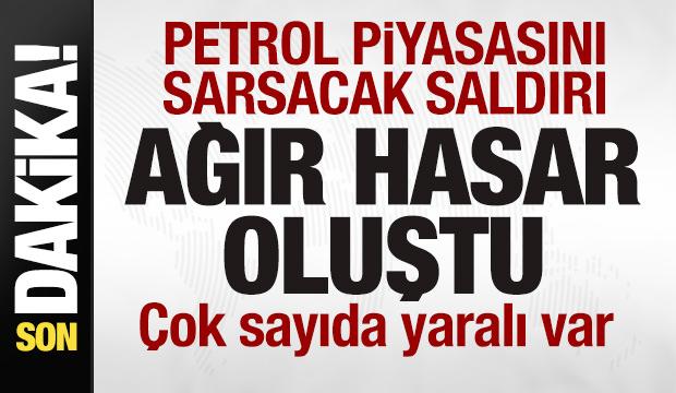 Petrol piyasasını sarsacak saldırı! Ağrı hasar oluştu! &Ccedil;ok sayıda yaralı var
