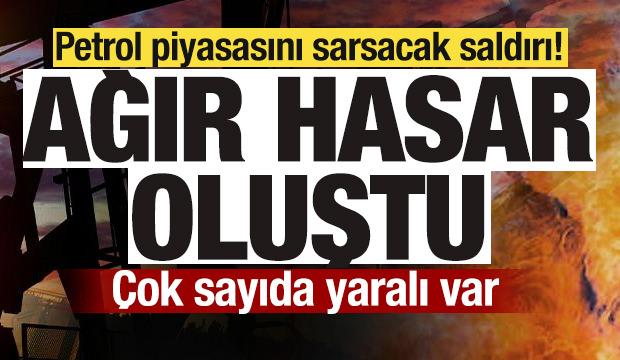 Petrol piyasasını sarsacak saldırı! Ağrı hasar oluştu! &Ccedil;ok sayıda yaralı var