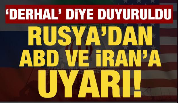 Rusya'dan ABD ve İran'a H&uuml;rm&uuml;z uyarısı