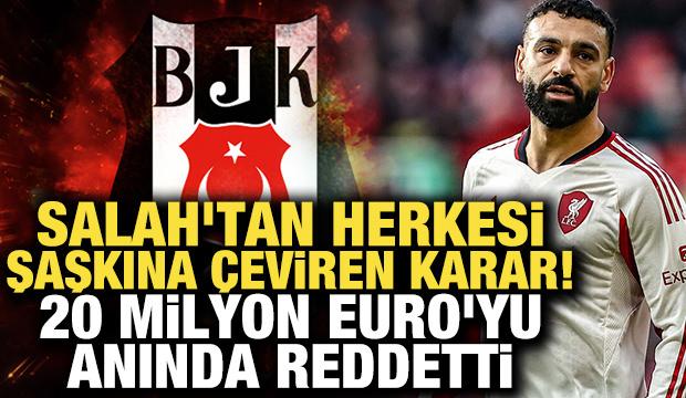 Salah'tan herkesi şoke eden karar! 20 milyon Euro'yu anında reddetti