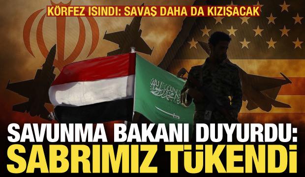 Savaş daha da kızışacak! Yemen duyurdu: Sabrımız t&uuml;kendi!