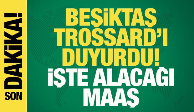 Son dakika: Beşiktaş, Trossard transferini duyurdu: İşte s&ouml;zleşme detayları