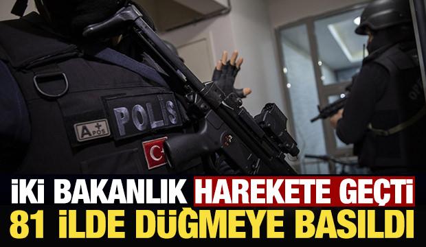 Son Dakika... FET&Ouml;'ye 81 ilde dev operasyon: 968 g&ouml;zaltı