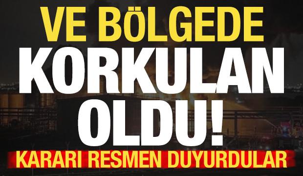 Son dakika haberi: Ve b&ouml;lgede korkulan oldu! Kararı resmen duyurdular...