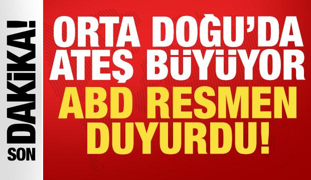 Son dakika: ABD ordusu resmen duyurdu: İran'a karşı yeni hava saldırısı!