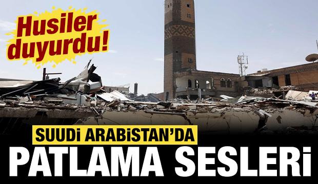 Son dakika: Suudi Arabistan'da patlama sesleri!