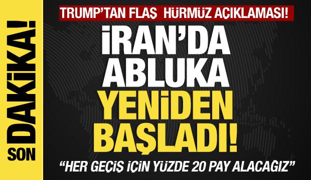Son dakika: Trump a&ccedil;ıklaması sonrası H&uuml;rm&uuml;z'de gerilim zirvede! İran: İzin vermeyeceğiz