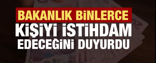 Tarım ve Orman Bakanlığı 1874 personel alacak! 