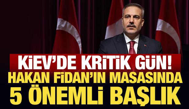T&uuml;rkiye ile Ukrayna arasında yeni d&ouml;nem: Bakan Fidan'dan kritik ziyaret