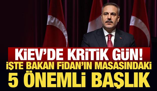 T&uuml;rkiye ile Ukrayna arasında yeni d&ouml;nem: Bakan Fidan'dan kritik ziyaret
