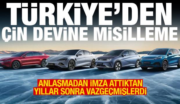 T&uuml;rkiye'den BYD'ye teşvik darbesi! Anlaşmadan cayıp fabrika kurmaktan vazge&ccedil;mişlerdi