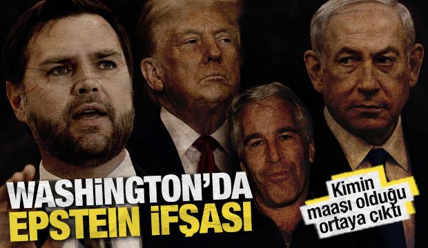 Washington'da Epstein ifşası: Kimin maaşı olduğu ortaya &ccedil;ıktı