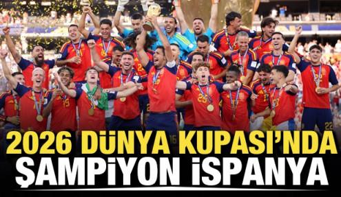 2026 FIFA D&uuml;nya Kupası'nda şampiyon İspanya