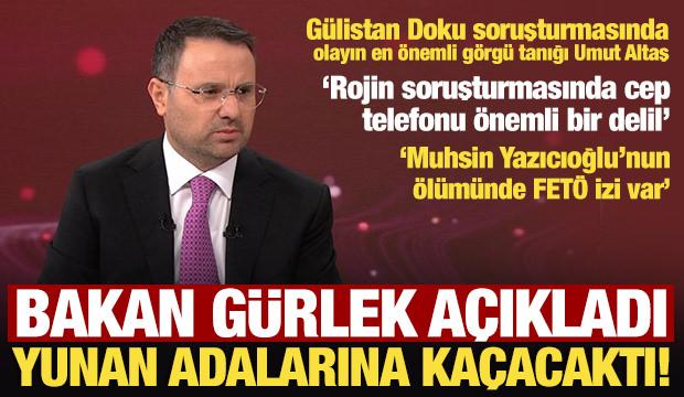 Adalet Bakanı G&uuml;rlek'ten Haluk Levent a&ccedil;ıklaması: Yunan adalarına ka&ccedil;acaktı