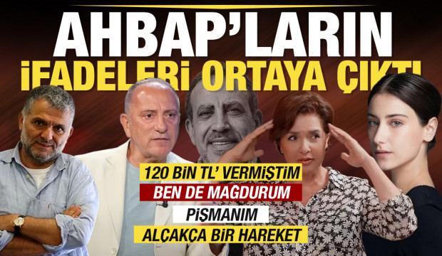 Ahbap soruşturmasında hareketli saatler: &Uuml;nl&uuml; isimler ifade verdi