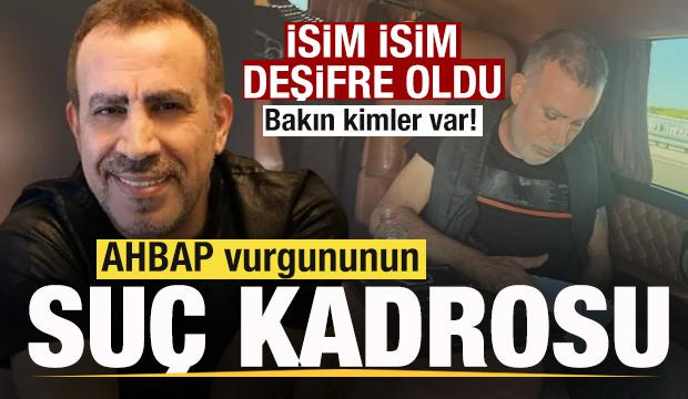 AHBAP vurgununun su&ccedil; kadrosu! İsim isim deşifre oldu! 