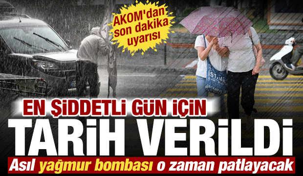 AKOM peş peşe uyarı: İstanbul'da 3 g&uuml;n boyunca s&uuml;recek! Cumartesiye dikkat...