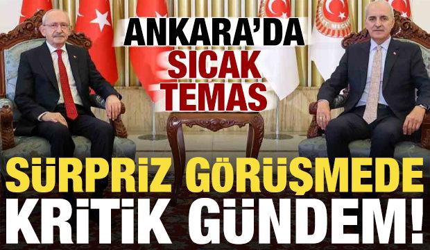 Ankara'da kritik temas! Kılı&ccedil;daroğlu, Kurtulmuş ile g&ouml;r&uuml;şt&uuml;...