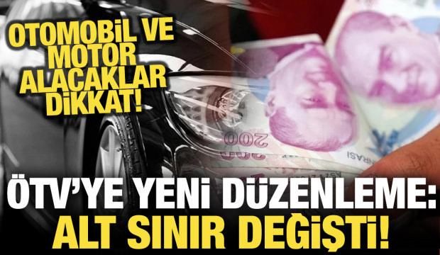 Araba alacaklar dikkat! &Ouml;TV &uuml;cretleri değişti