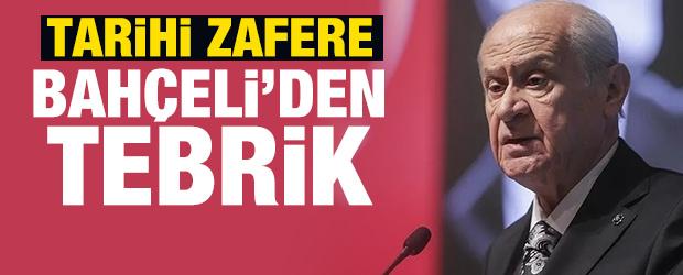 Bah&ccedil;eli, A Milli Kadın Voleybol Takımı'nı tebrik etti