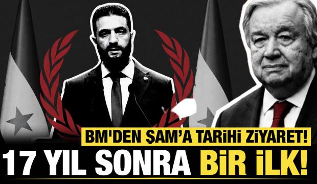 BM'den Suriye'ye 17 yıl sonra tarihi ziyaret!