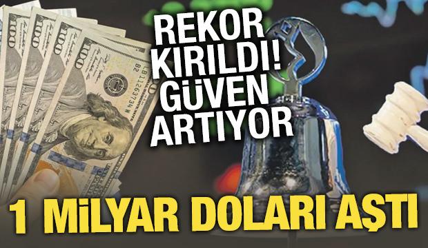 Borsa İstanbul'da halka arz b&uuml;y&uuml;kl&uuml;ğ&uuml; 1 milyar doları aştı