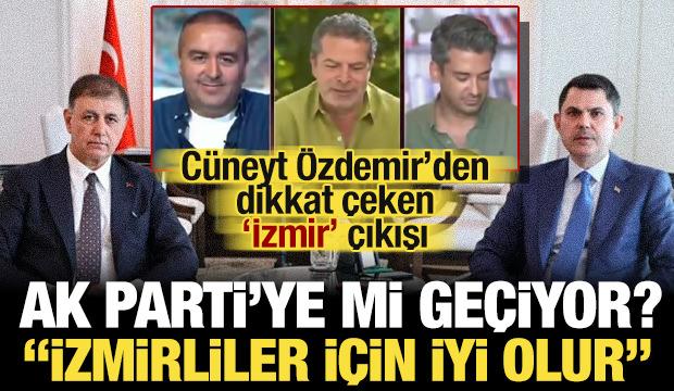 Cemil Tugay AK Parti'ye mi ge&ccedil;iyor? &Ccedil;arpıcı &ccedil;ıkış: 'İzmirliler i&ccedil;in iyi olur'