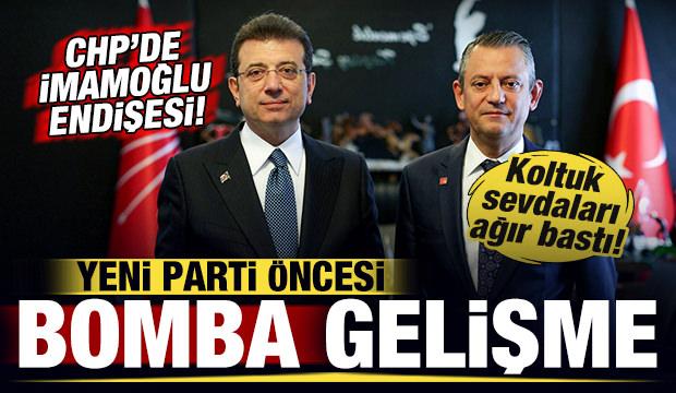 CHP'de İmamoğlu endişesi! Yeni parti &ouml;ncesi bomba gelişme! &Ouml;zel'in planı sekteye uğradı