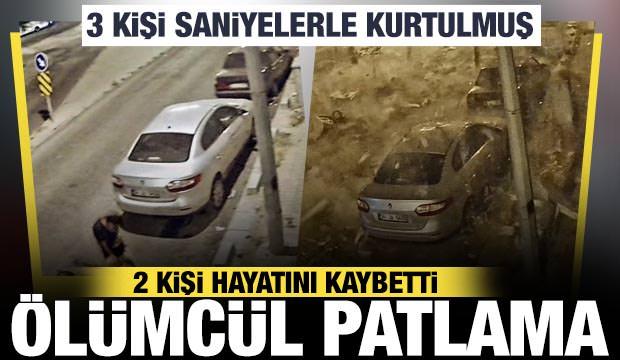 &Ccedil;orlu'daki &ouml;l&uuml;mc&uuml;l patlamada facianın eşiğinden d&ouml;n&uuml;ld&uuml;ğ&uuml; anlar kamerada