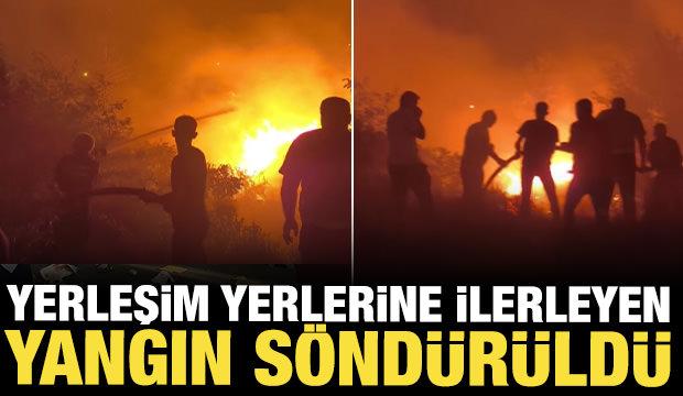 Diyarbakır&rsquo;da orman yangını: Alevler yerleşim yerine ilerliyor