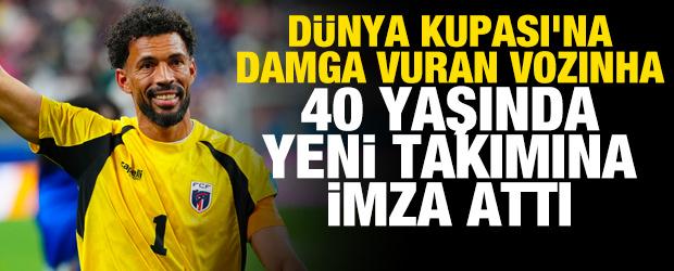D&uuml;nya Kupası'na damga vuran Vozinha 40 yaşında yeni takımına imza attı