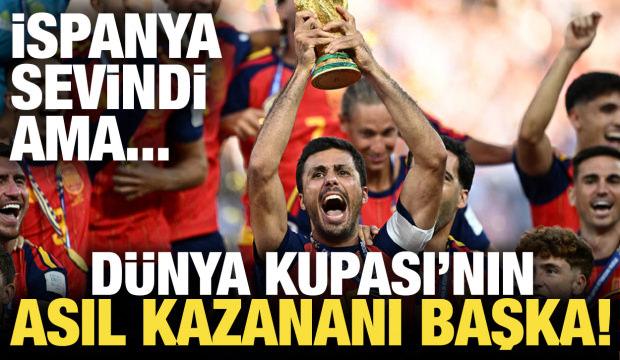 D&uuml;nya Kupası'nı İspanya kazandı ama parayı &Ccedil;in aldı! Dev gelir a&ccedil;ıklandı