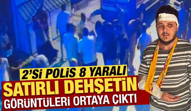 Eskişehir&rsquo;deki satırlı dehşetin g&ouml;r&uuml;nt&uuml;leri ortaya &ccedil;ıktı: 2&rsquo;si polis 8 yaralı