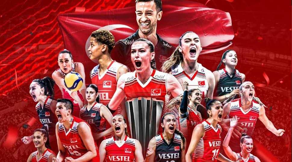 Filenin Sultanları, Brezilya'yı devirdi! 2026 VNL'de Şampiyon T&uuml;rkiye!