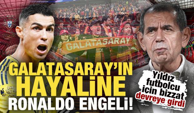 Galatasaray'ın hayaline Ronaldo engeli! Yıldız futbolcunun transferi i&ccedil;in devrede