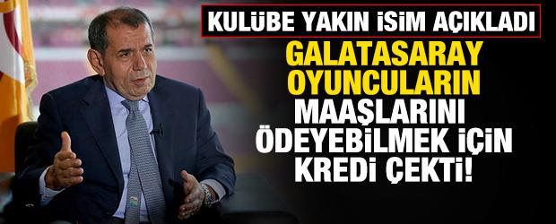 Galatasaray'da b&uuml;y&uuml;k mali kriz! Futbolcuların maaşlarını &ouml;deyebilmek i&ccedil;in kredi &ccedil;ektiler