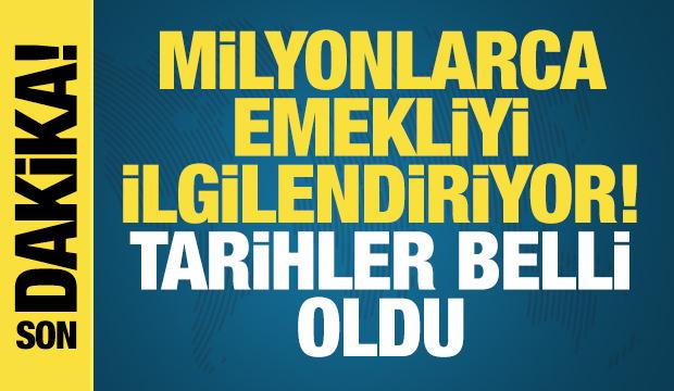 Memur emeklilerine zam farkı &ouml;demeleri a&ccedil;ıklandı