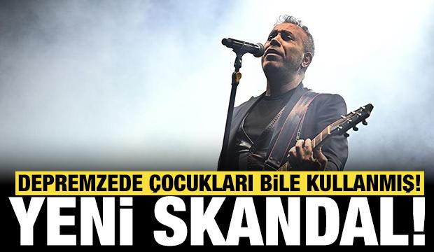 Haluk Levent'in yeni skandalı: Depremzede &ccedil;ocukları bile kullanmış!