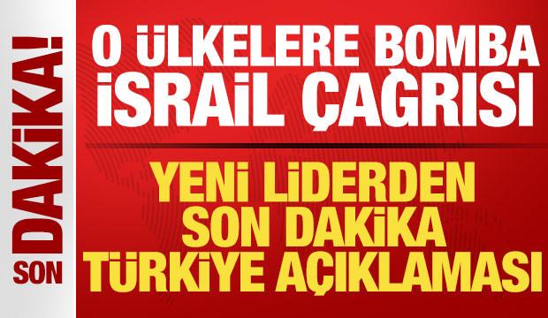 Hamas'ın yeni liderinden son dakika T&uuml;rkiye a&ccedil;ıklaması! O &uuml;lkelere bomba İsrail &ccedil;ağrısı