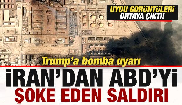 İran'dan ABD'yi şoke eden saldırı! Uydu g&ouml;r&uuml;nt&uuml;leri ele verdi! Trump'a son dakika uyarısı