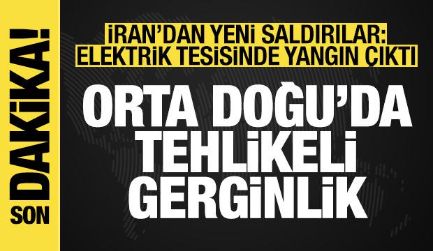 İran'dan yeni saldırılar: Kuveyt'teki enerji tesislerinde yangın &ccedil;ıktı