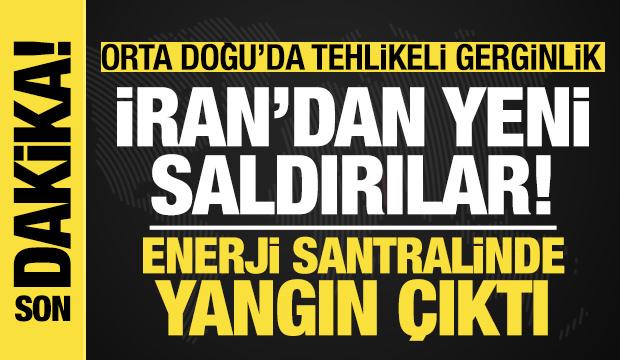 İran'dan yeni saldırılar: Kuveyt'teki enerji tesislerinde yangın &ccedil;ıktı